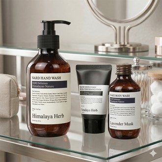 Nard 핸드워시 280ml + 바디워시 + 클렌징폼 Nard 핸드워시 280ml + 바디워시 + 클렌징폼